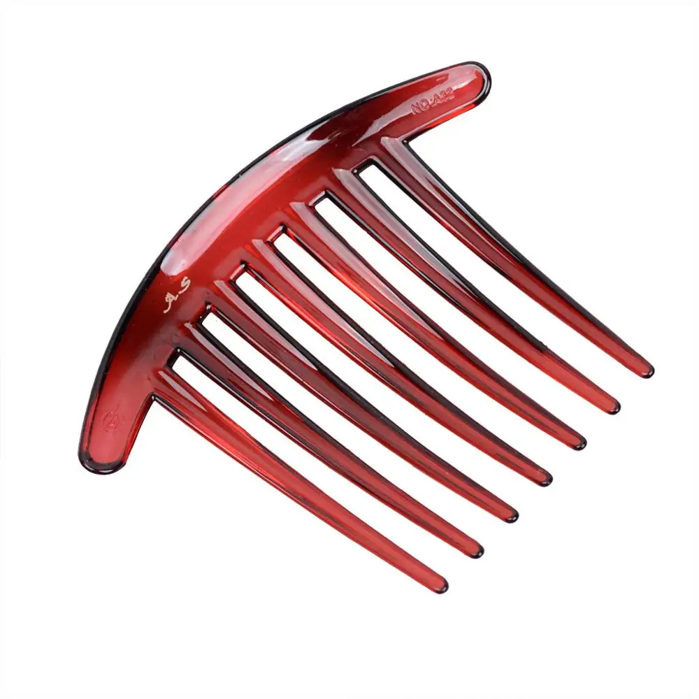 

50pcs/lot Women Hair Styling Clip Fluffy Stick Bun Plastic Maker Braid Tool Ponytail Holder Hair Combs Hair Accessories Tiara