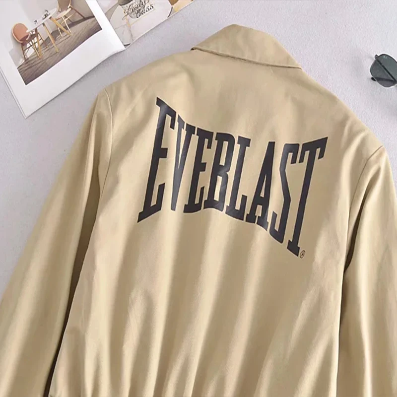 Куртка-бомбер траф с надписью Za Женская Офисная модная верхняя одежда