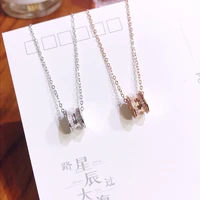 exquisite real 925 sterling silver charming pendant necklaces lasting shine chain delicate cube zirconia good looking wheel hub