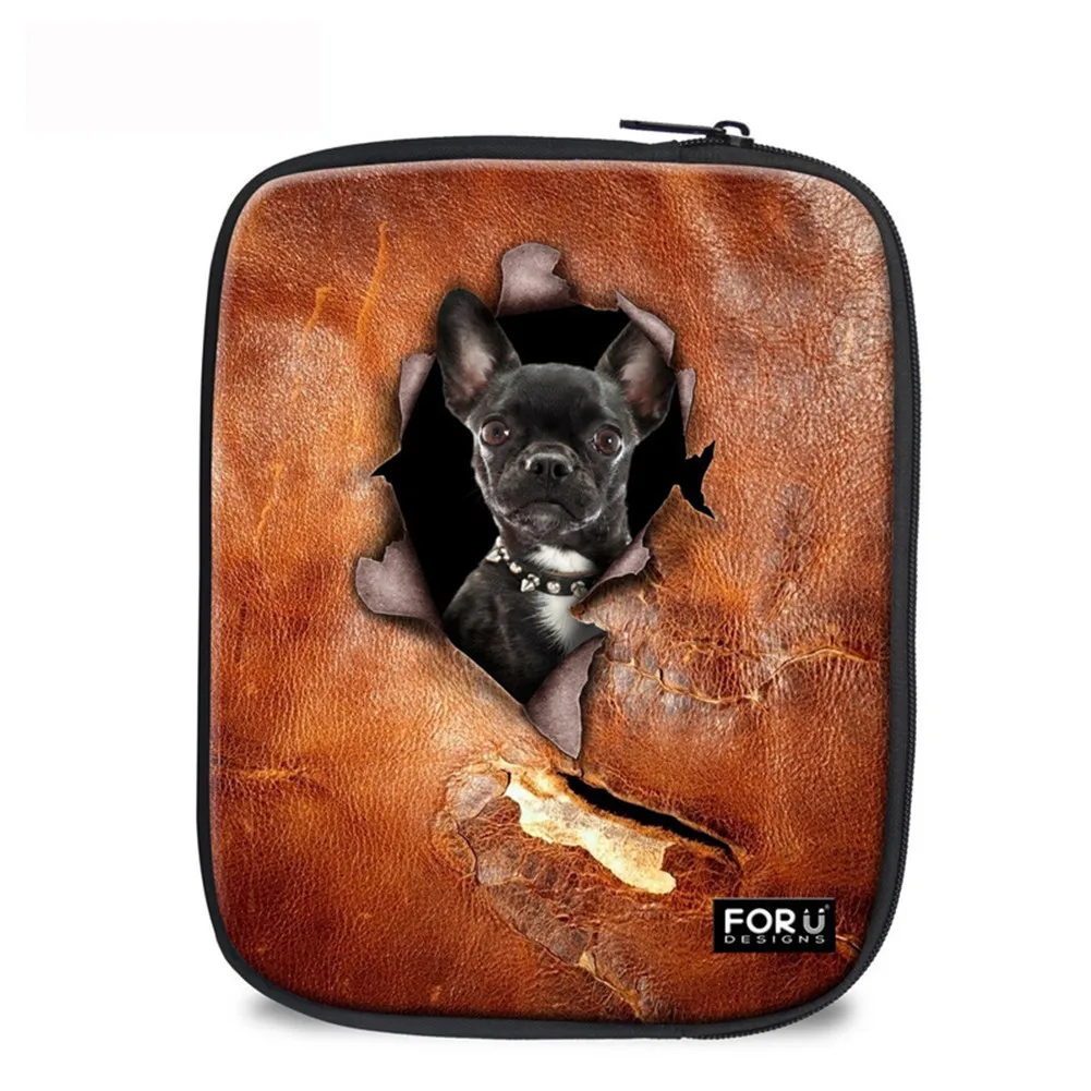 

Donuts Chocolate And Dog Print Mini Tablet Case Notebook Sleeve Laptop Bag PC Protective Shell Skin Cover New 2021