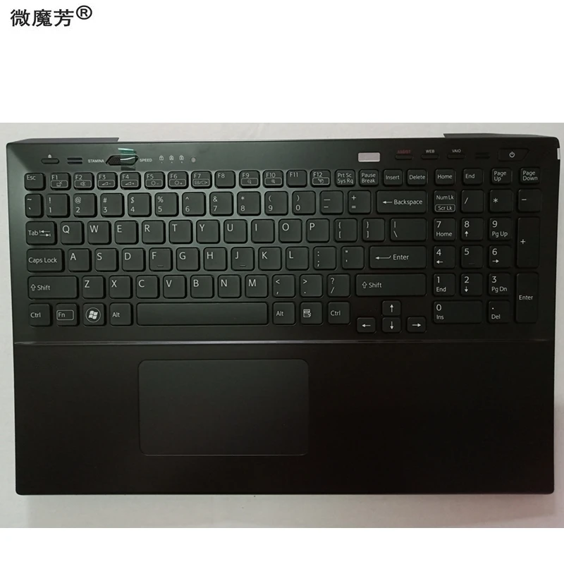 Чехол для Sony SVS15 SVS151100C SVS15118ECB SVS15118ECW C shell 025-111A-2363 025-101A-2363 с клавиатурой новинка 95% |
