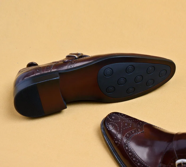 QYFCIOUFU декоративными застежками размер для мужчин Туфли под платье Классический