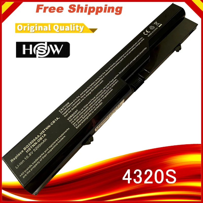 PH06 аккумуляторная батареядля ноутбука HP ProBook 4320s 4321S 4326s HSTNN DB1A для Compaq 320 321 325 326 420 421