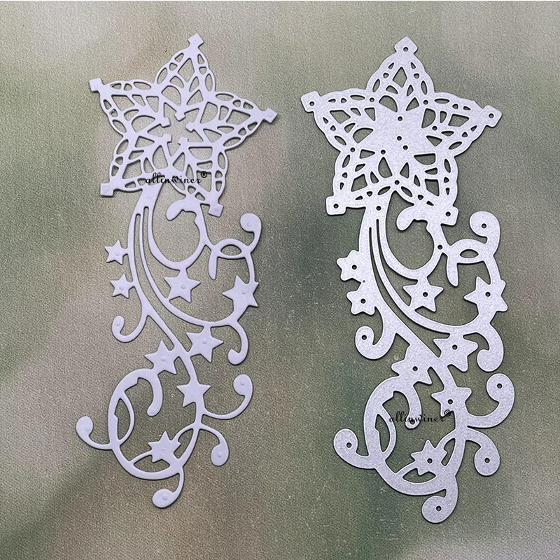 

Метеоритный декор с кисточками, металлические Вырубные штампы для рукоделия, скрапбукинг, альбом, бумага, фотобумага, тиснение, вырубные шт...