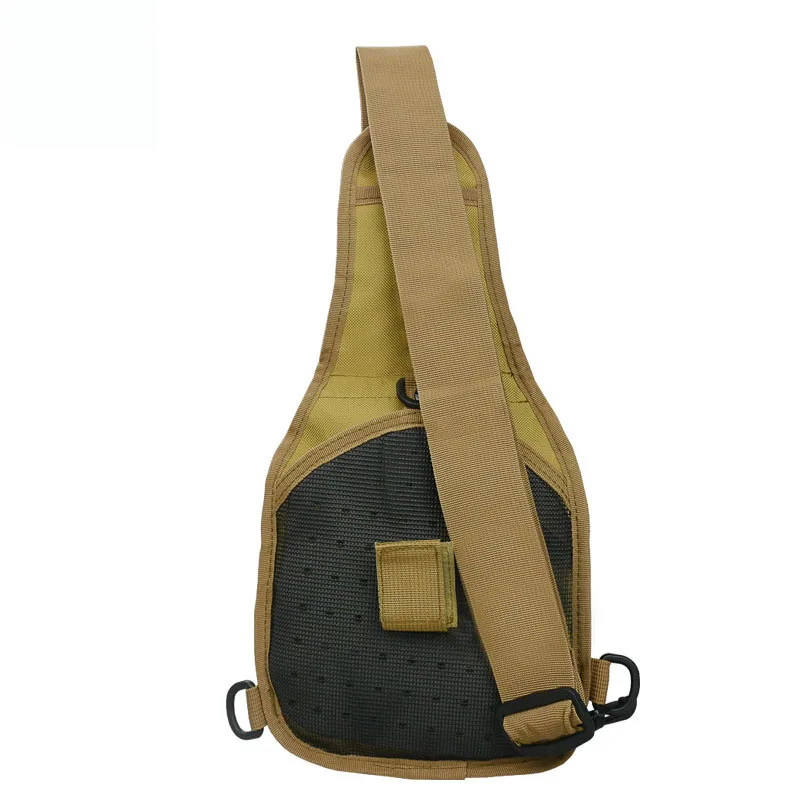 

Outdoor one-shoulder camouflage chest bag fashion sports shoulder bag men's tactical army fan chest bag large capacity