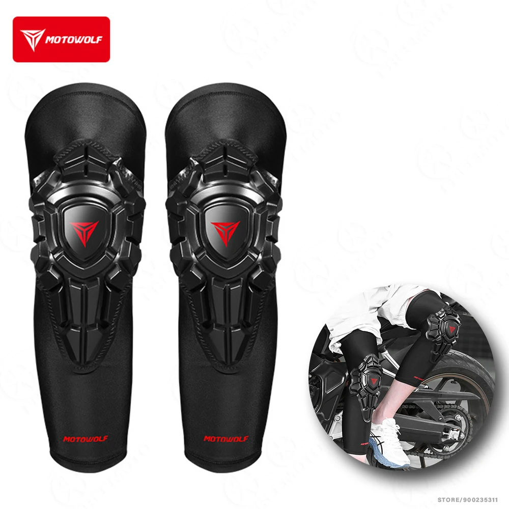 

Motorcycle Knee Pads Moto Elbow Protector Pads Men Women Mtb Knee Pads Breathable Bicycle Cycling Motocross Knee Protection