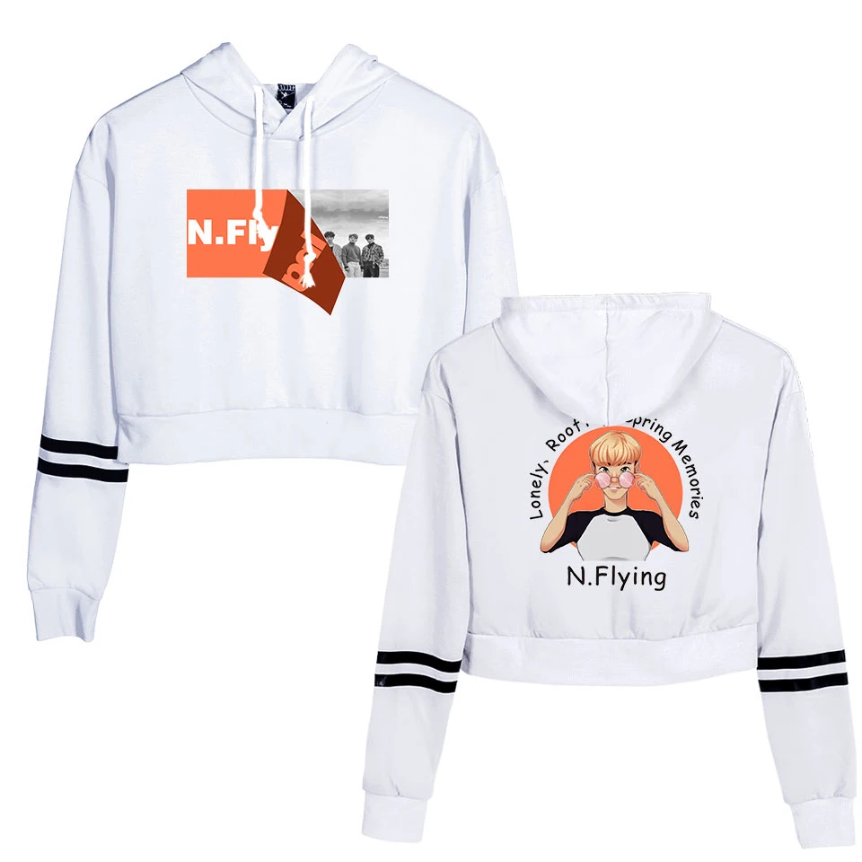 Женская толстовка с капюшоном высокой талией | одежда