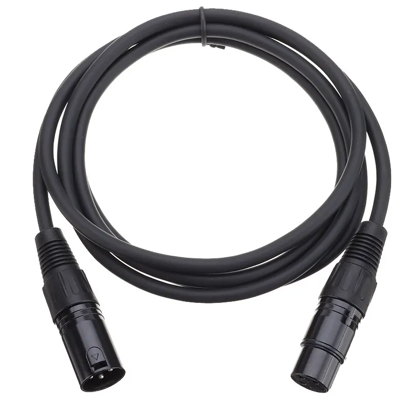 1.8 Meter Double Shielded Male to Female Extension Mic Audio Extension Cord Durable Microphone Lead XLR Patch Cable