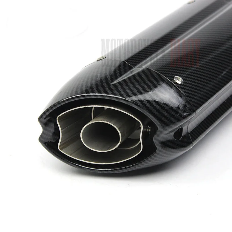 51 мм Универсальный мотоциклетный выхлопной трубы моторный глушитель