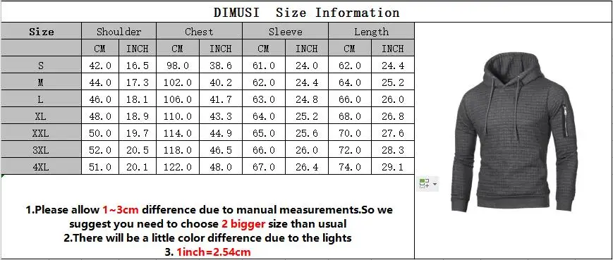 

DIMUSI Autumn Winter Hoodies Mens Hip Hop Slim Solid Sweatshirt Hooded Mens Jacket Tracksuit Sportswear Coats 4XL,TA234