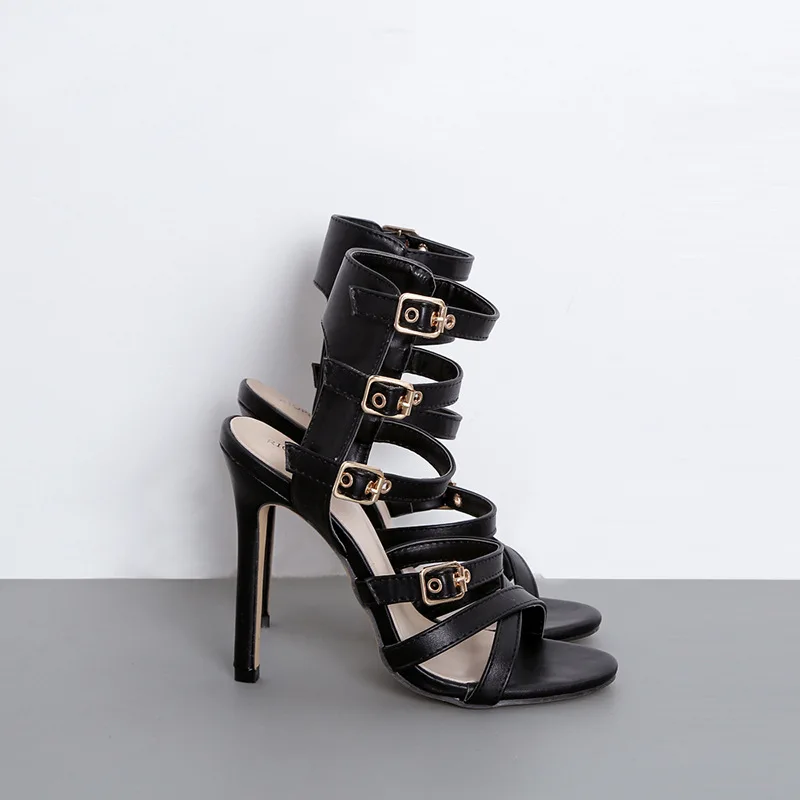 2019 летнее Новое Европейское в римском стиле Женская обувь для ночного клуба