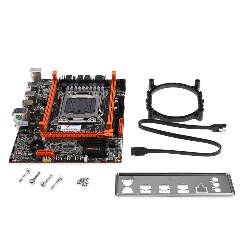 

Материнская плата Huananzhi X79 4M LGA 2011 USB2.0 SATA2, поддержка памяти REG ECC и процессора Xeon E5, Прямая поставка