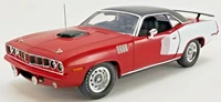 acme 118 1971 plymouth street fighter hemi cuda collector edition metal diecast model vintage car toy gift