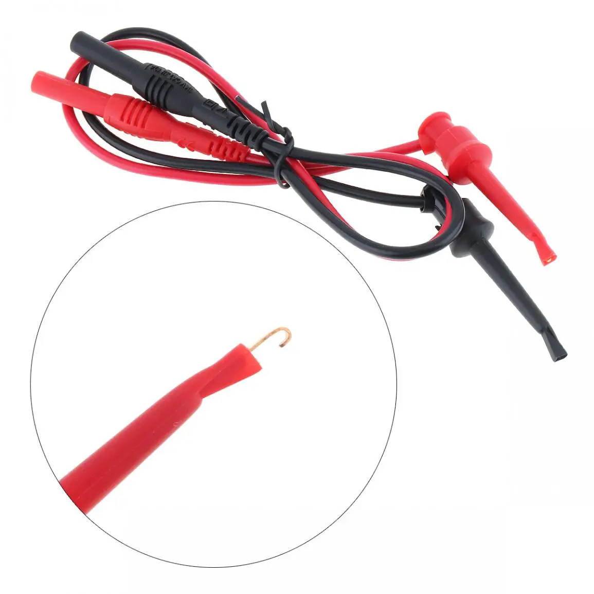 Universal 8in1 PVC 90CM Portable Replaceable Multi-function Multimeter Digital Meter Stick Test Kit Alligator Clips / Probe Hook |