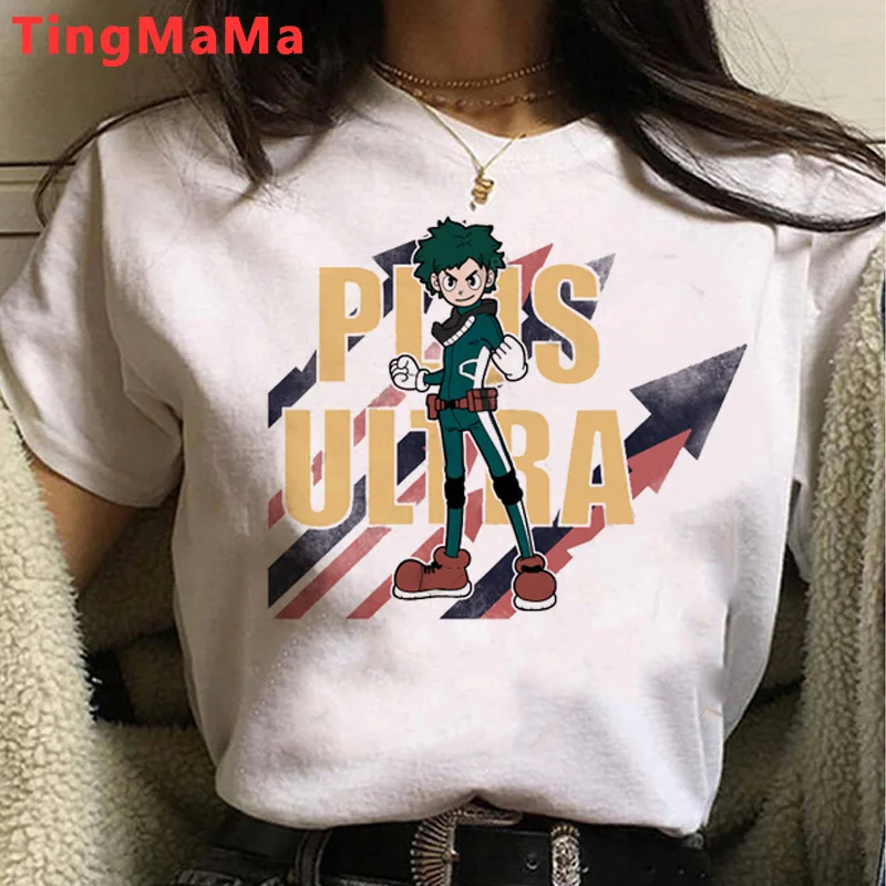 Футболка женская с рисунком героев мультфильмов милая смешная мультяшная аниме