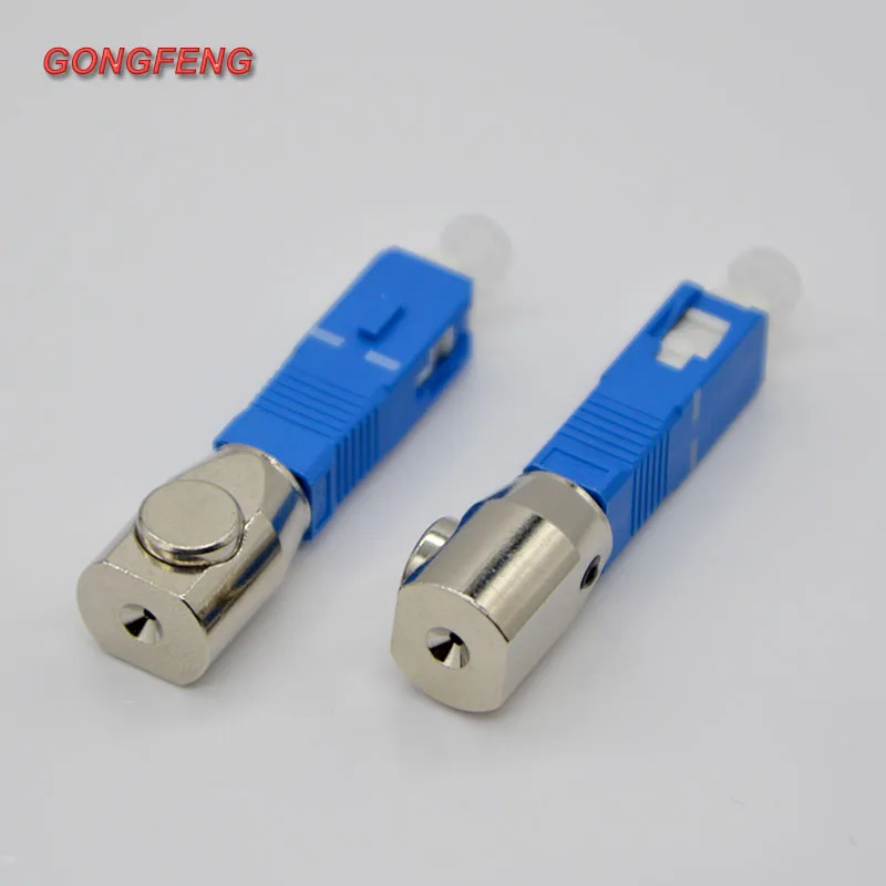 Новый оптический волоконный соединитель SC/UPC круговой голой фланец временный