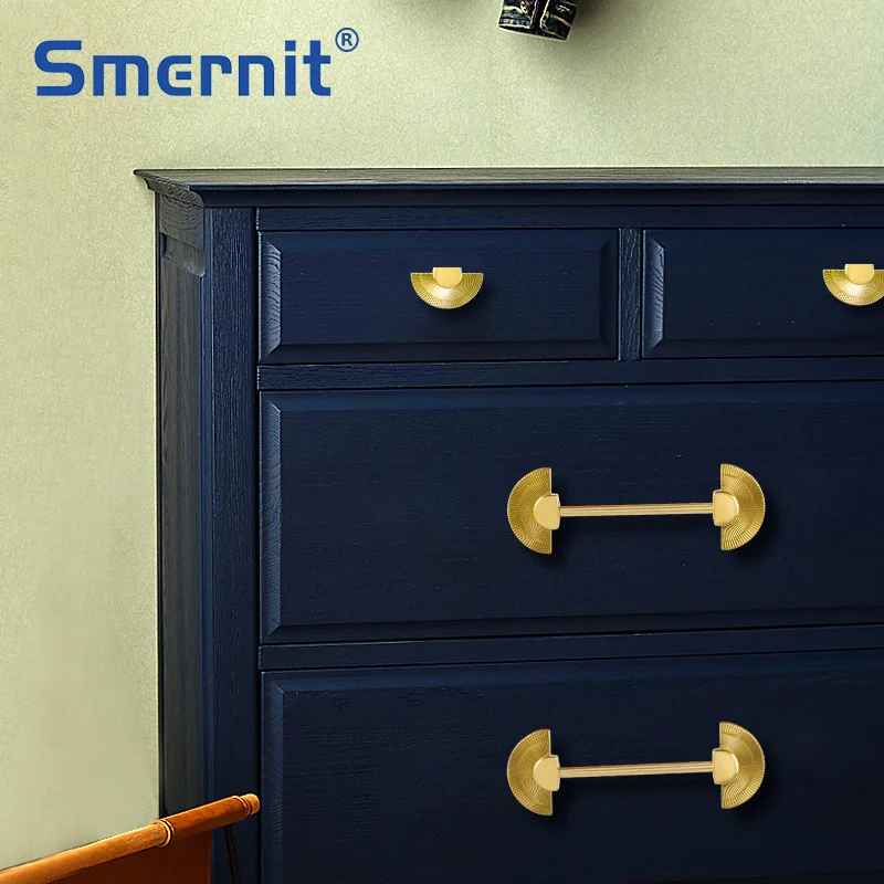2pcs creative sector brass door handles nordic furniture handles and knobs for cabinet kitchen cupboard drawer pulls hardware free global shipping