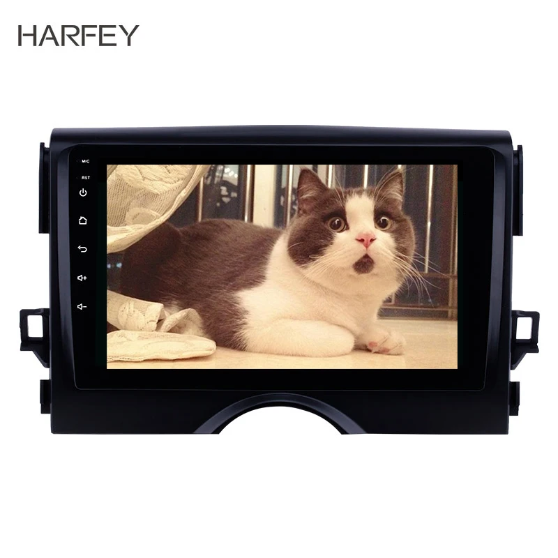 Автомобильный мультимедийный плеер Harfey 2Din для TOYOTA REIZ Mark X 2010 2011 2012 2013 2014 2015 9 дюймов