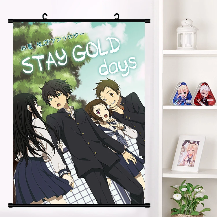 Аниме Hyouka Fukube Сатоши аниме настенные подвесные плакаты отаку Художественная