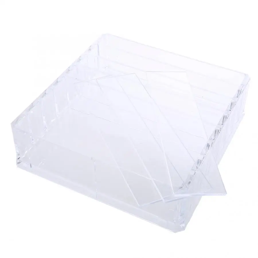 Настольный акриловый Органайзер для макияжа с 8 слотами губная помада тени век