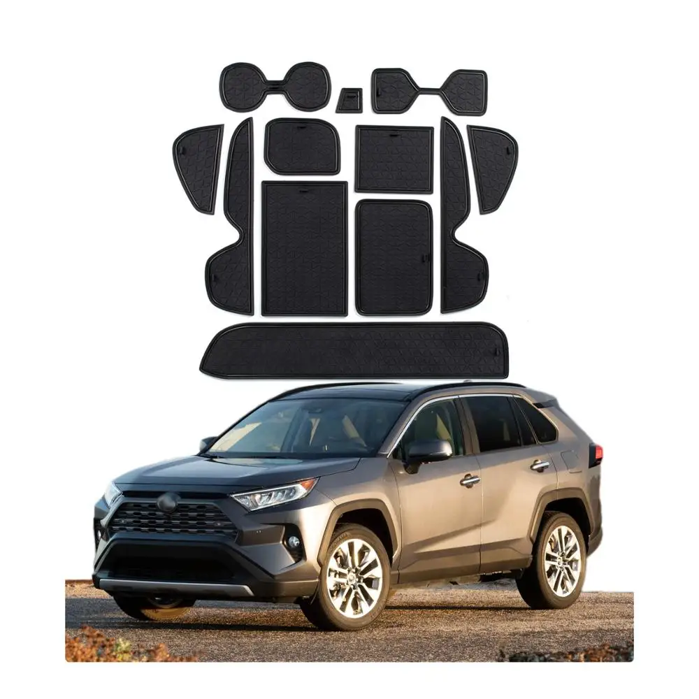 RUIYA дверной коврик Toyota RAV4 2019 2020 левый руль противоскользящие накладки ворот