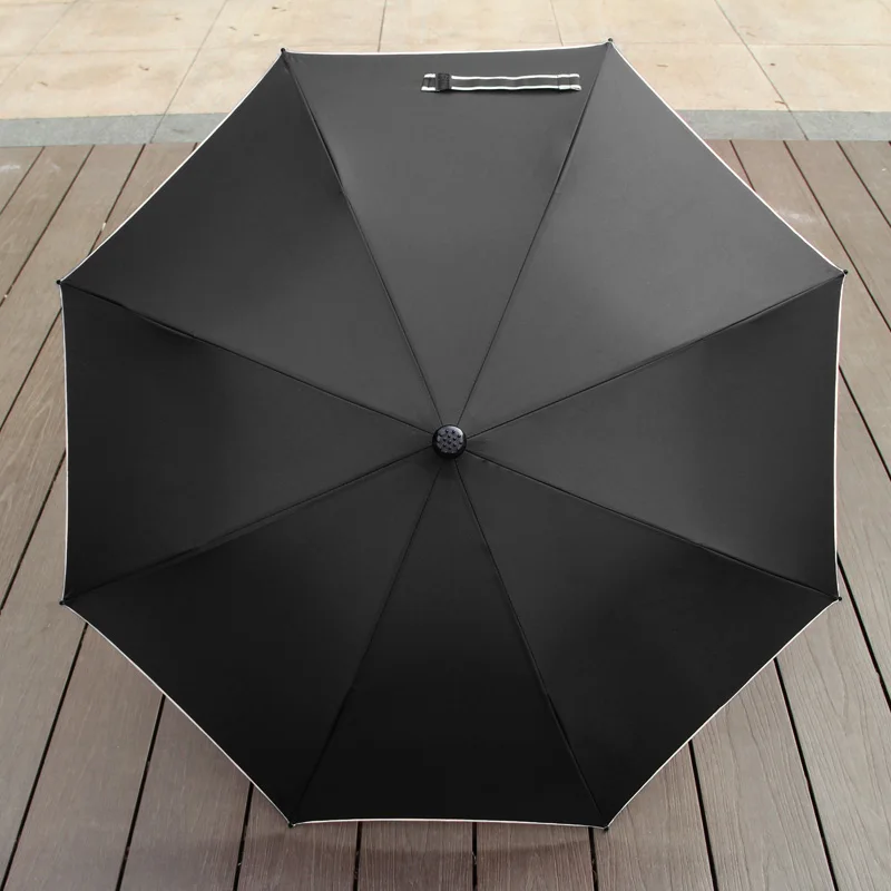 

Зонт для альпинизма DG50U, туристический однотонный зонтик в стиле ретро, с длинной ручкой, с большим тростником, с защитой от ветра, дождевик