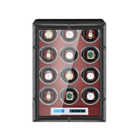 automatic watch winders box mechanical watch winding watches cabinet touch screen led light display rotator motor storage boxes
