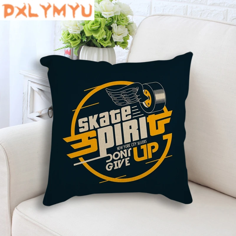 Наволочки для подушек с принтом мотоцикла авиатора приключения Льняные цитатами