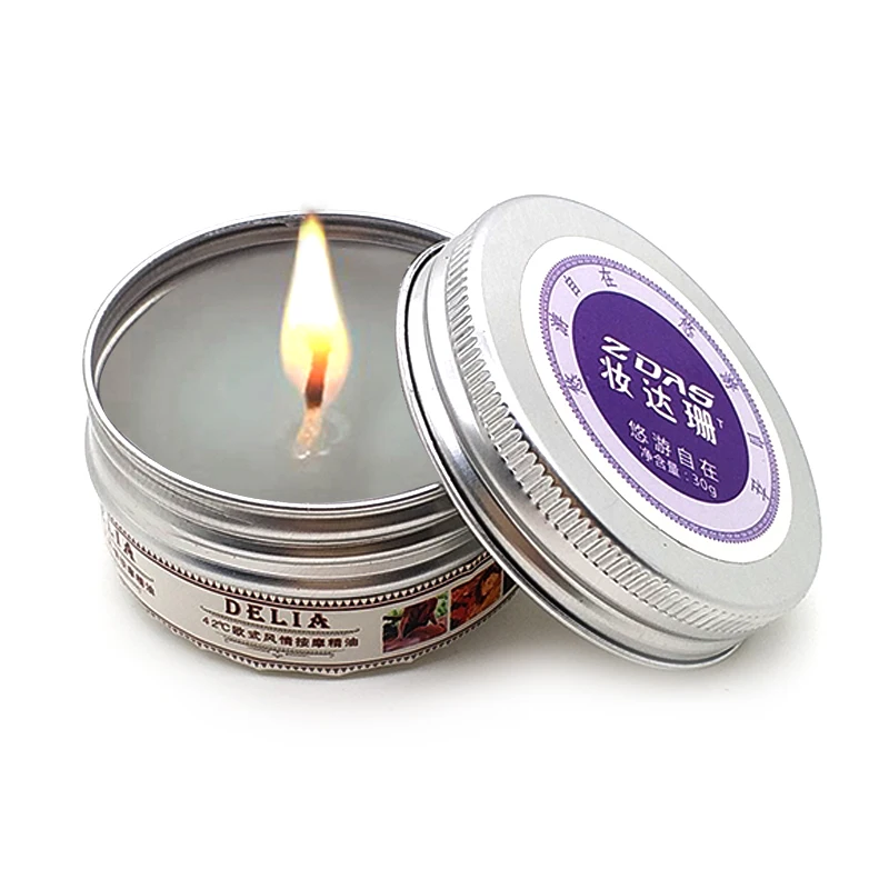 

4pcs 30g Massage Candle Body Waist SM Toy For Adult Relaxation Candles Low Temperature Candle Couple Flirting Valentine Day gift