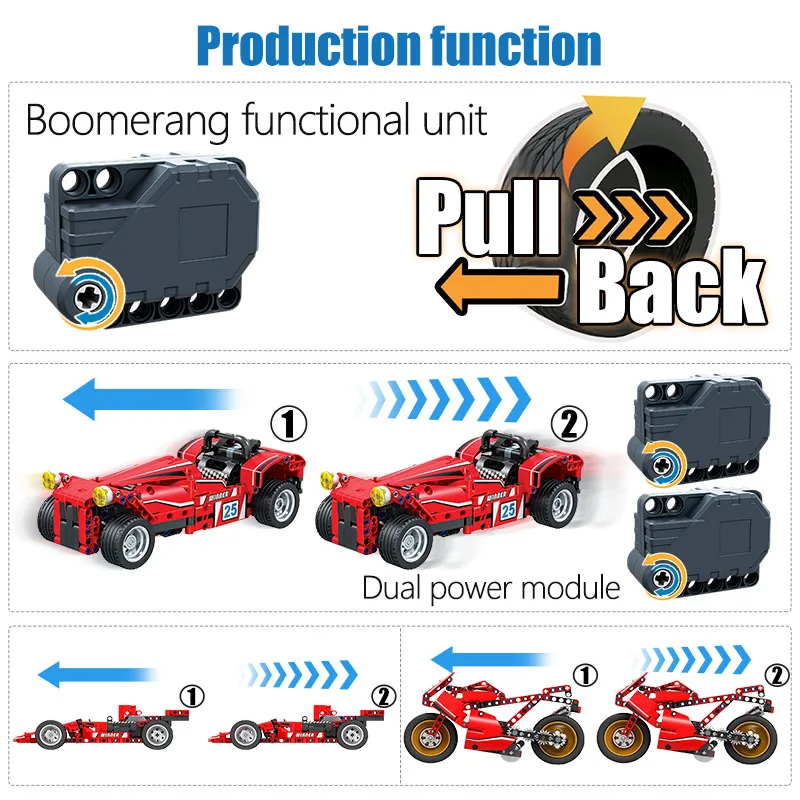368 шт. создатель город родстер отступить спортивный автомобиль строительные