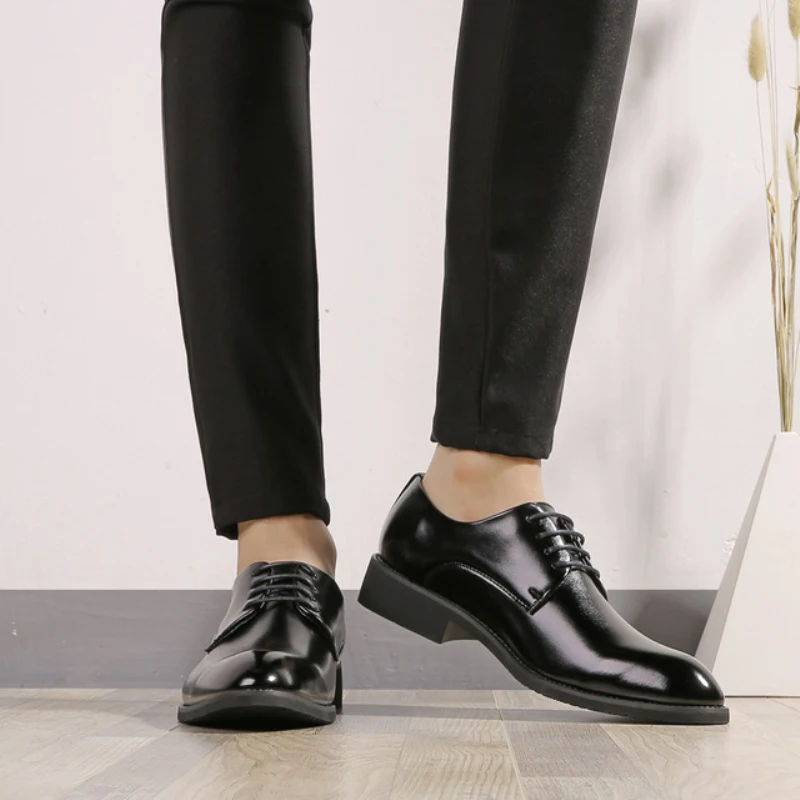 Мужские туфли-оксфорды увеличивающие рост увеличивают | Обувь
