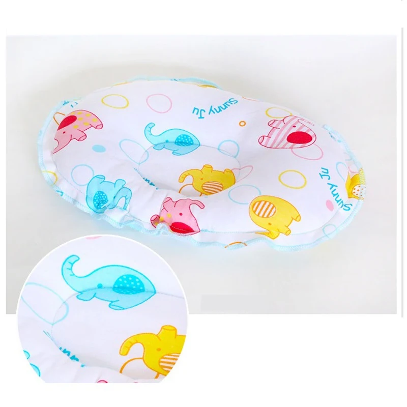 Подушка для кормления младенцев с плоской головкой мягкая хлопковая подушка