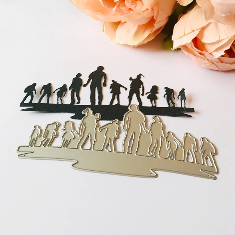 

Halloween Numbers Letters Metal Cutting Dies Stencil Scrapbooking DIY Album Card AXYE