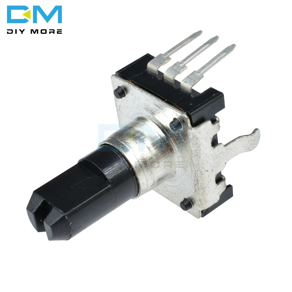 Роторный энкодер EC12 аудио цифровой потенциометр с ручкой постоянный ток 5 В 10 мА