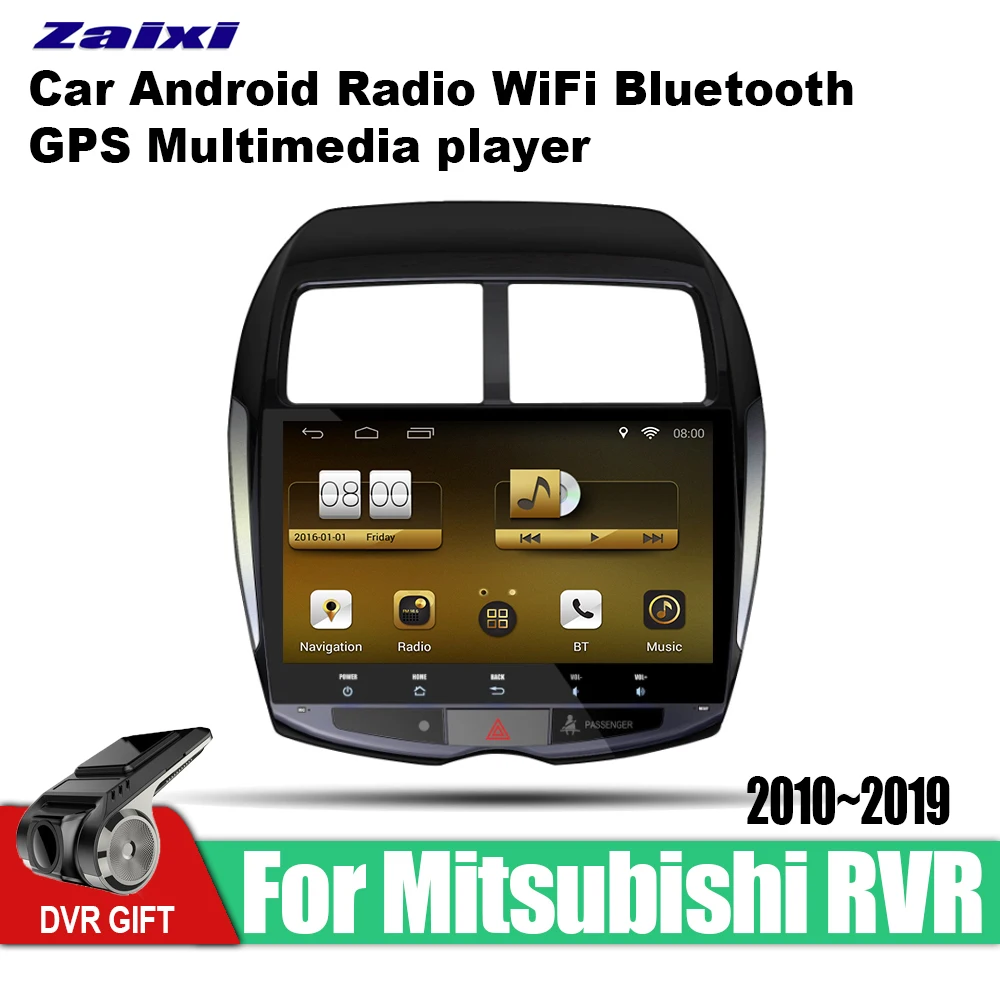 Автомобильный мультимедийный плеер ZaiXi с gps для Mitsubishi RVR 2010 ~ 2019 автомагнитола