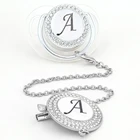 Соски соска для младенца для новорожденных держатель для пустышки Соска-пустышка для младенцев 26 цветов, с держателем