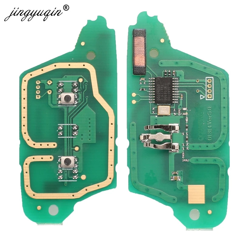 ASK/FSK 2 BTN 433 МГц PCF7961A ID46 флип дистанционный ключ для Renault Clio III Clio 3 Kangoo Master Modus Twingo 2006- 7701210033
