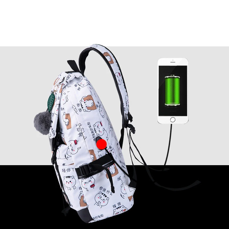 school bags for girls female laptop backpack usb backbag children backpacks cute cat school backpack for girls bag pack