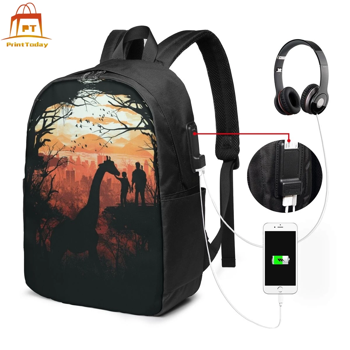 

The Last Of Us Backpack The Last Of Us Backpacks Multifunction Shopper Bag Pattern Teenage Men - Women Bags