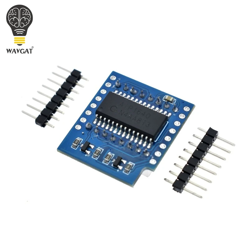 WAVGAT матрица светодиодный щит V1.0.0 для WEMOS D1 Мини цифровой сигнал Выход управление