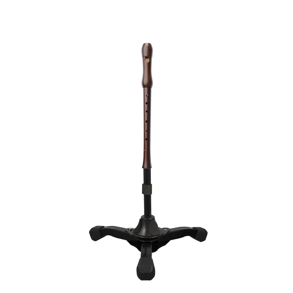 

Portable Flute Stand Bracket Clarinet Stand Folding Tripod Holder Stand (Black)