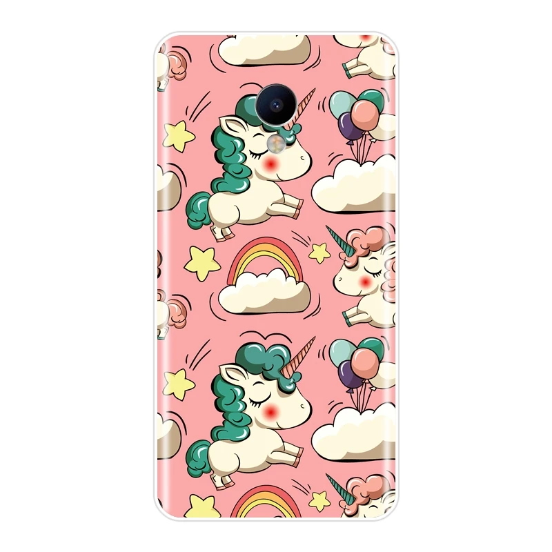 Phone Cases for Meizu M2 M3 M5 M6 Note Cute Unicorn M6S M6T M5C M5S M3S Silicone Case Soft Back Cover |