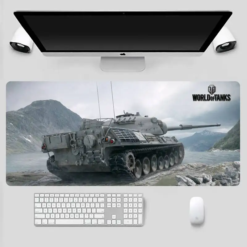 

world of tanks game Unique Desktop Pad Game Mousepad Game Office Work Mouse Mat pad X XL Non-slip Laptop Cushion mouse pad