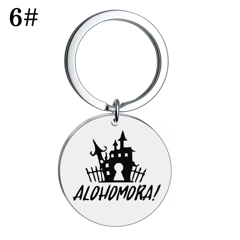 Брелок для ключей из нержавеющей стали украшение на Хэллоуин тыква летучая мышь