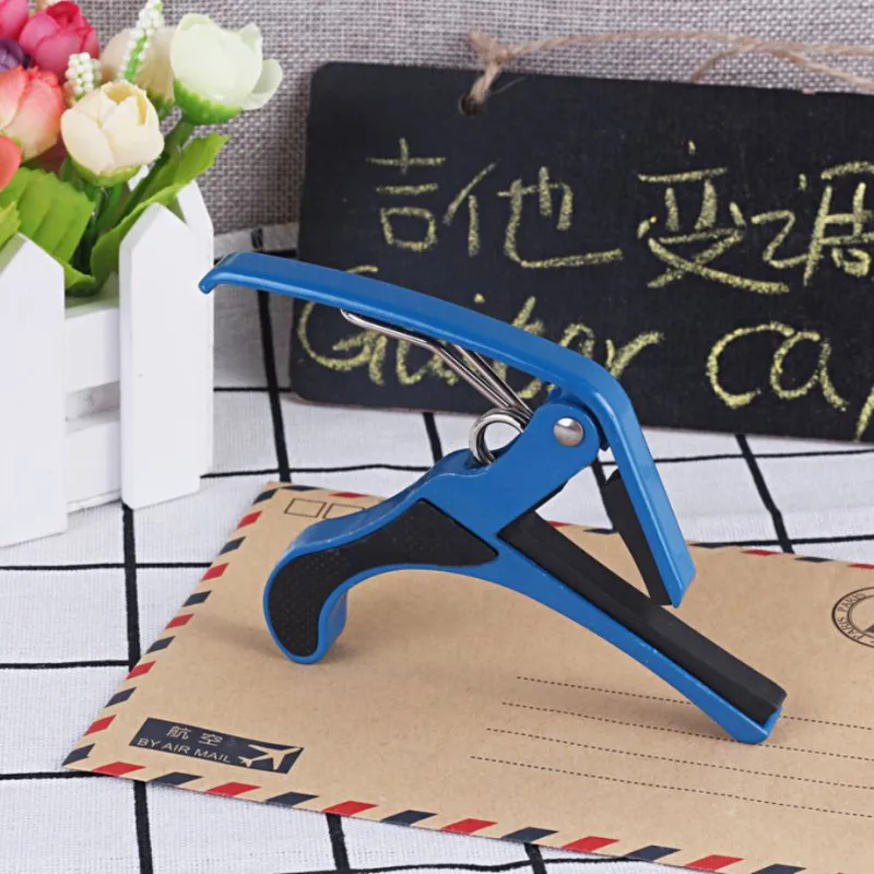 neue farben quick change clamp key acoustic classic guitar capo für ton anpassung für elektrische akustische gitarre ukulele neue free globa