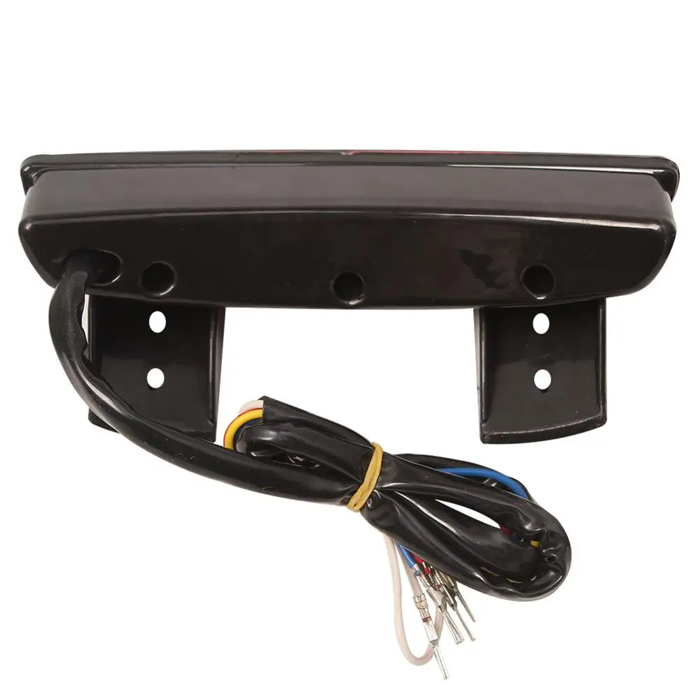 Задний фонарь для мотоцикла Cafe Racer светодиодный стоп-сигнал Harley Sportster Softail Slim Blackline