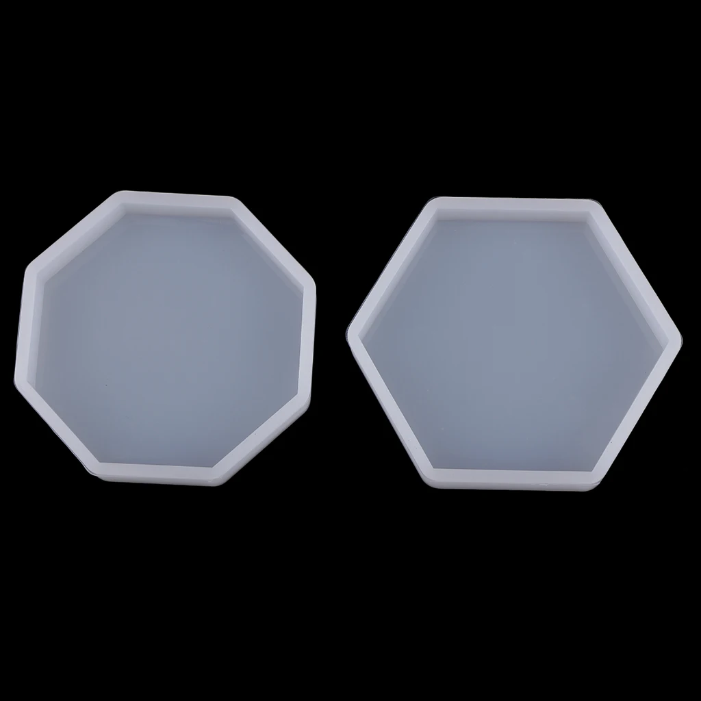 

2x Earrings Necklace Jewelry Pendant Bracelet Mould DIY Supply