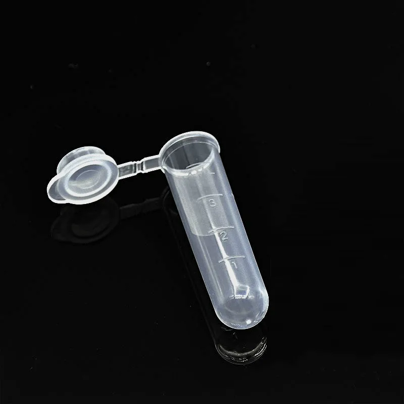Центрифужные пробирки 5 мл центрифужной с крышкой Пластик Тесты трубка EP трубки
