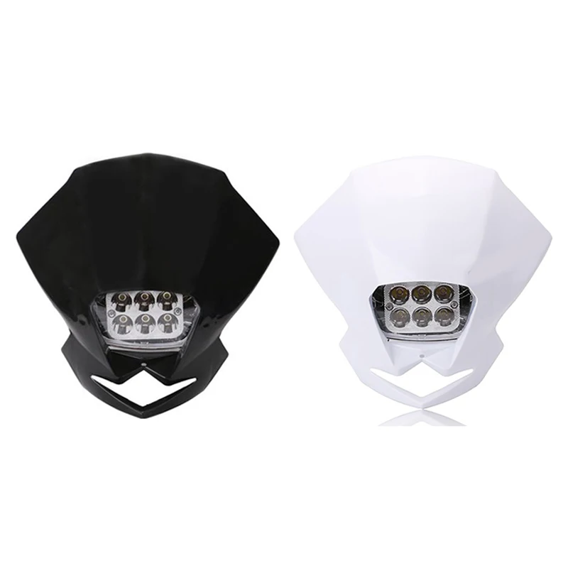 

Универсальная светодиодная фара для мотоцикла, фара для эндуро, обтекатель для KAWASAKI, YAMAHA, SUZUKI, HONDA, KTM, кроссовый велосипед