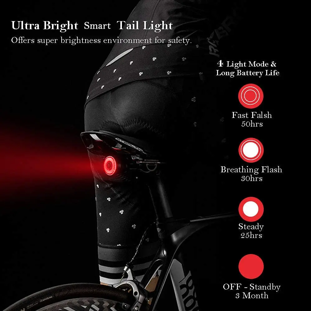 

MTB Accessory Headlight on the Bike Front Bicycle Running LED For Rechargeable Flashlight Mount Lighting Tail Light For Bike Rea
